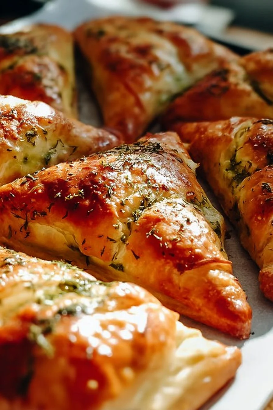 Recette de pizza feuilletée croustillante et savoureuse