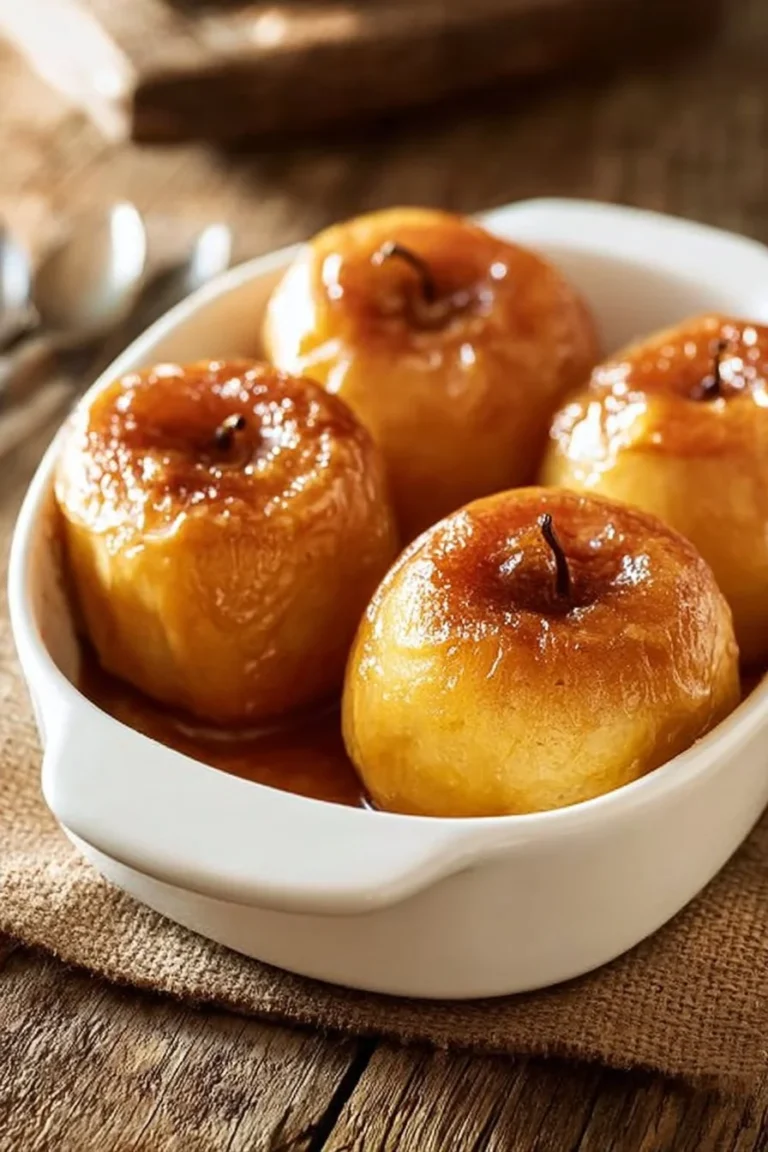 Pommes au four cuites au four, garnies d'épices et de beurre.