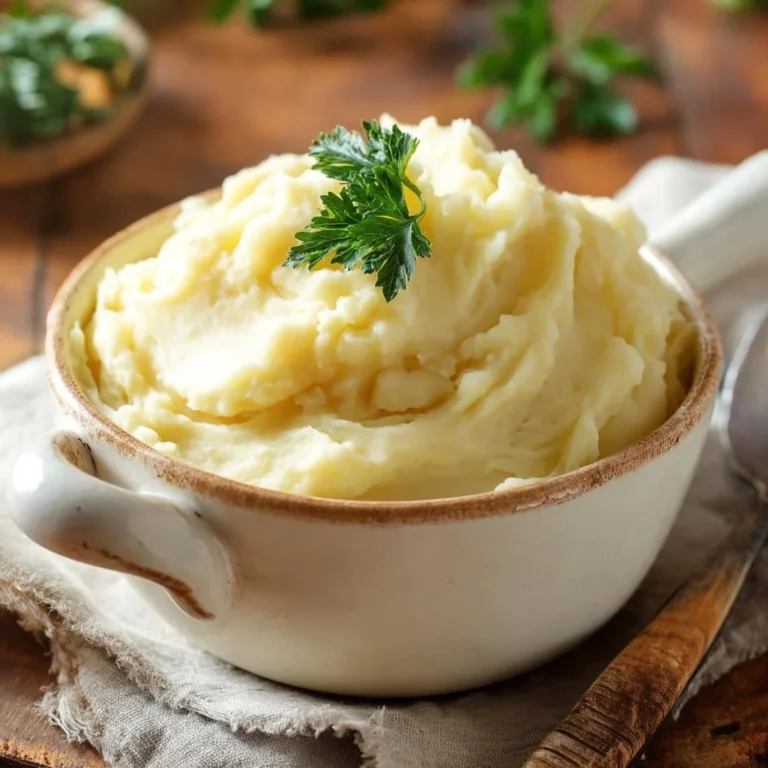 Purée de pommes de terre maison crémeuse et délicieuse