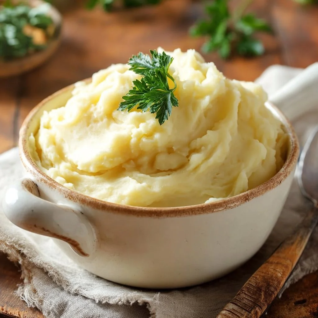 Purée de pommes de terre maison crémeuse et délicieuse