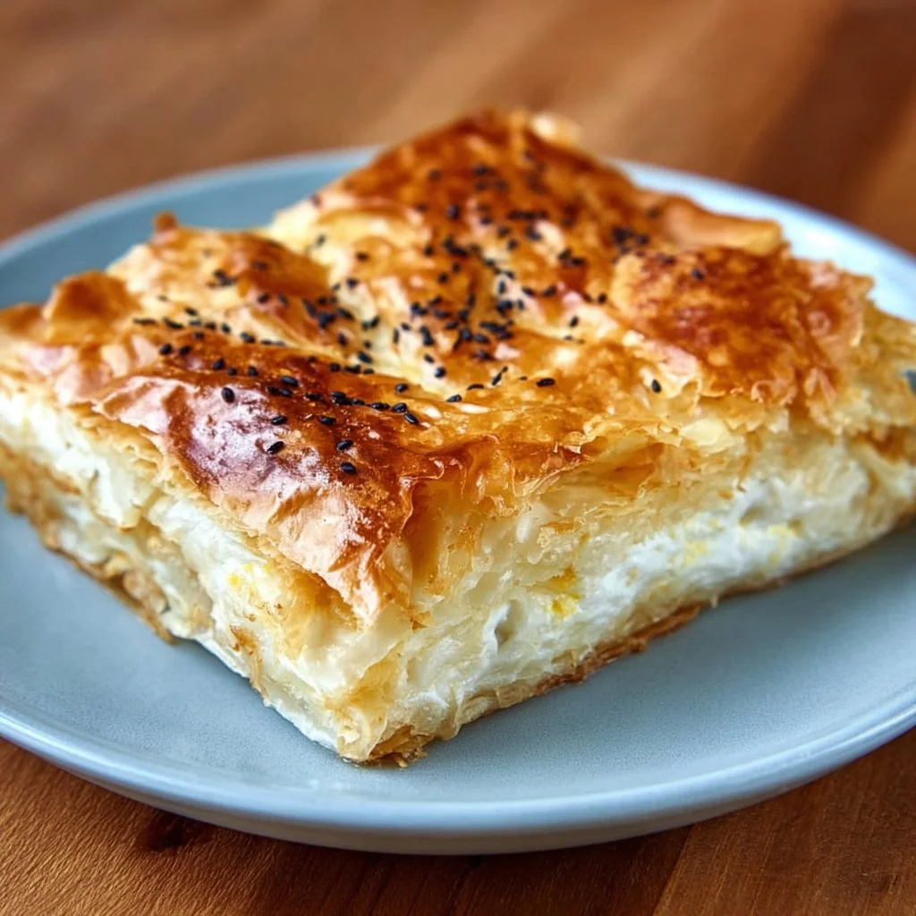 Burek au fromage fait maison, une délicieuse recette facile