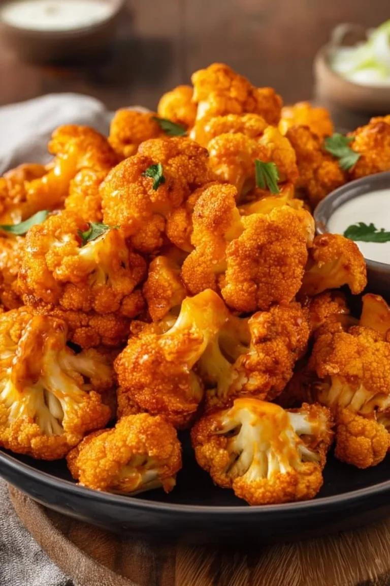 Recette de chou-fleur Buffalo croustillant à la friteuse à air