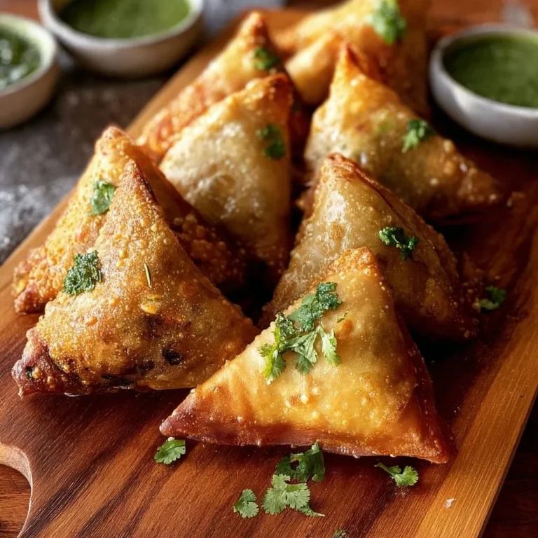 Recette de samosas végétariens savoureux et faciles à préparer