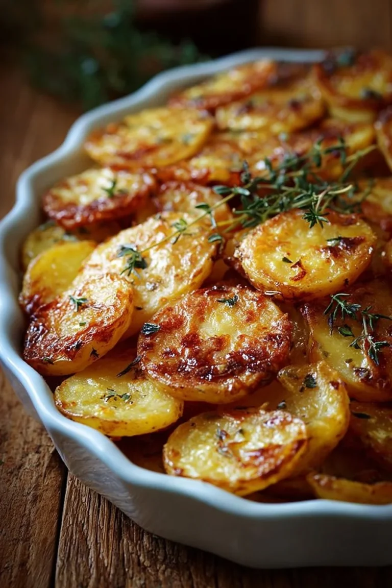 Pommes de terre rôties à l'ail et au parmesan, plat savoureux et croustillant