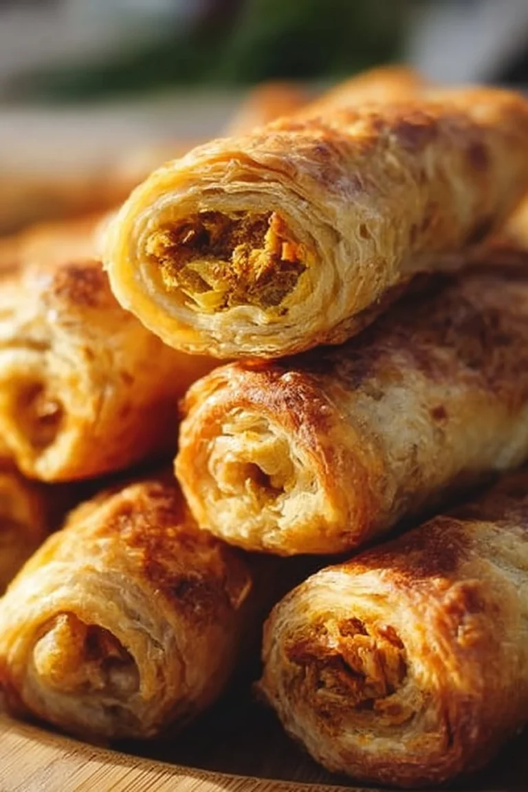 Rouleaux au poulet à la marocaine garnis d'épices et d'herbes fraîches