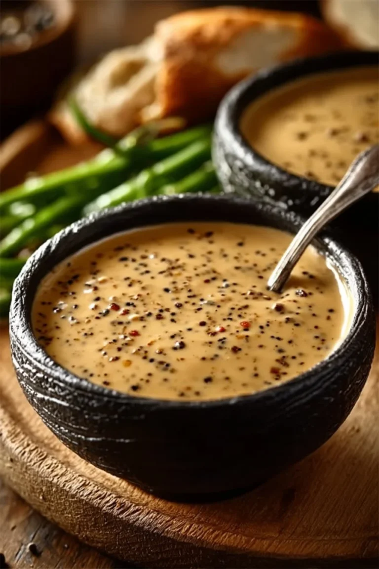 Bol de Sauce aux Grains de Poivre pour accompagner vos plats