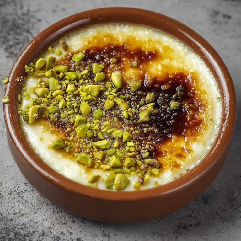 Sütlaç, dessert turc crémeux, pudding de riz traditionnel servi dans un bol