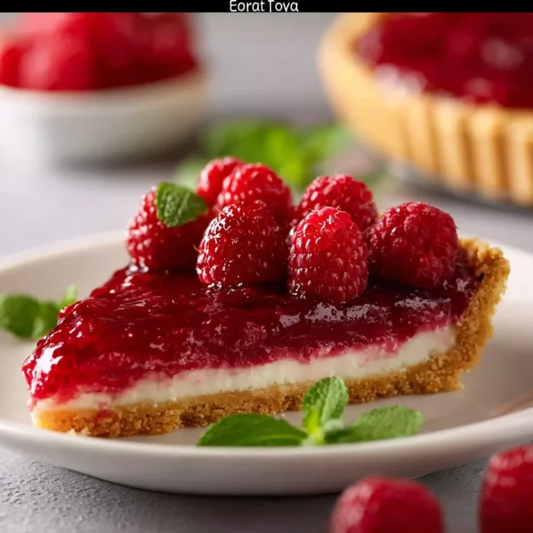 Tarte au mascarpone et aux framboises, un dessert onctueux et fruité