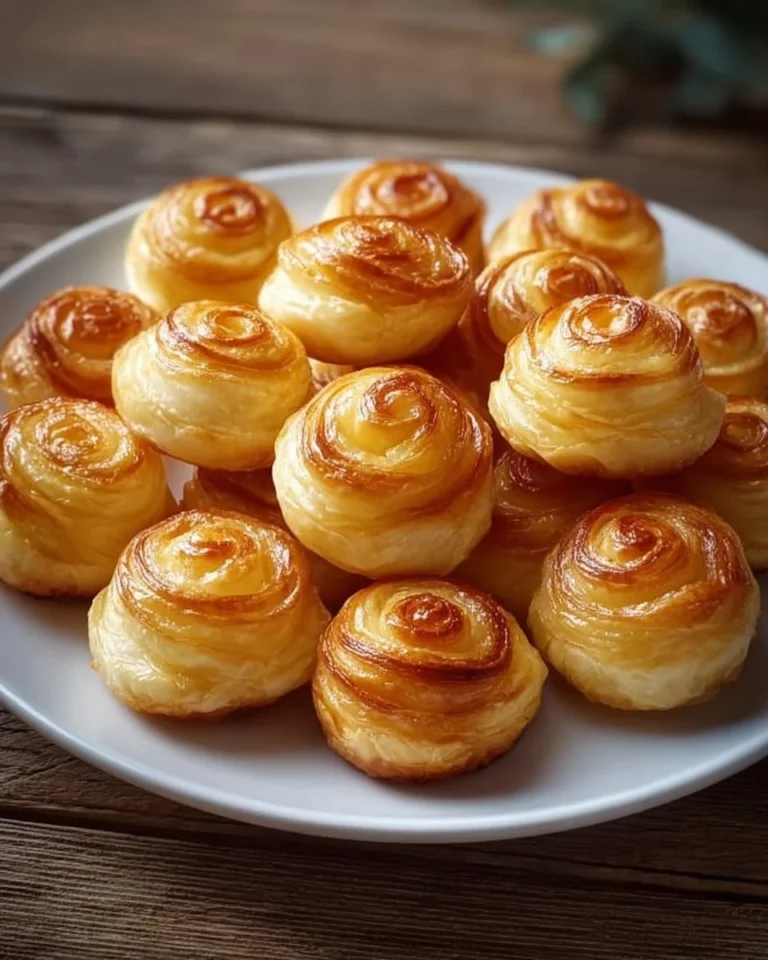 Bouchées croustillantes au Boursin sur une assiette garnie