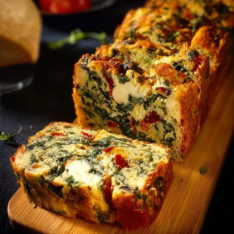 Recette de cake aux épinards savoureux et moelleux