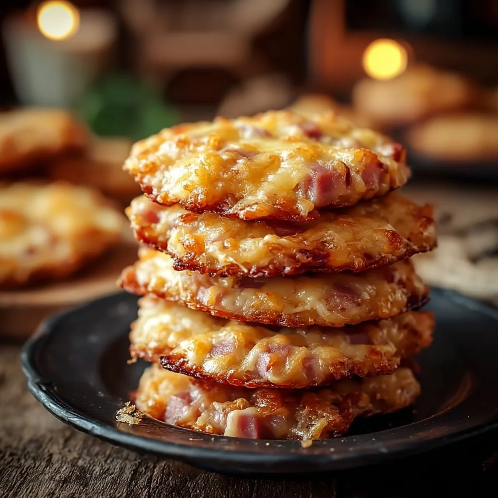 Cookies salés au jambon et fromage, une recette savoureuse et gourmande