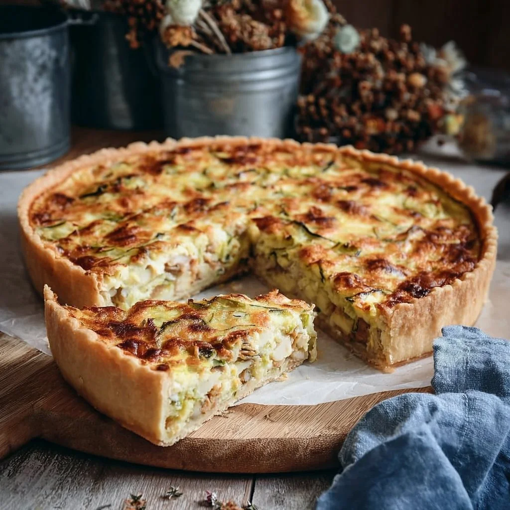 Recette savoureuse de quiche proposée par Roussel Cat sur Cuisine.