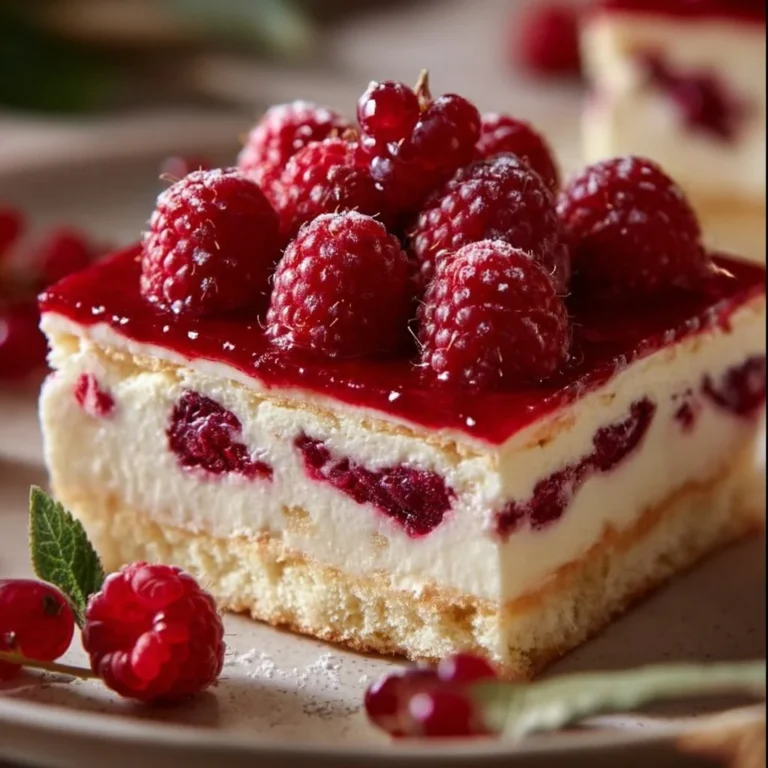 Framboisier Léger, un dessert délicieux et sain aux framboises