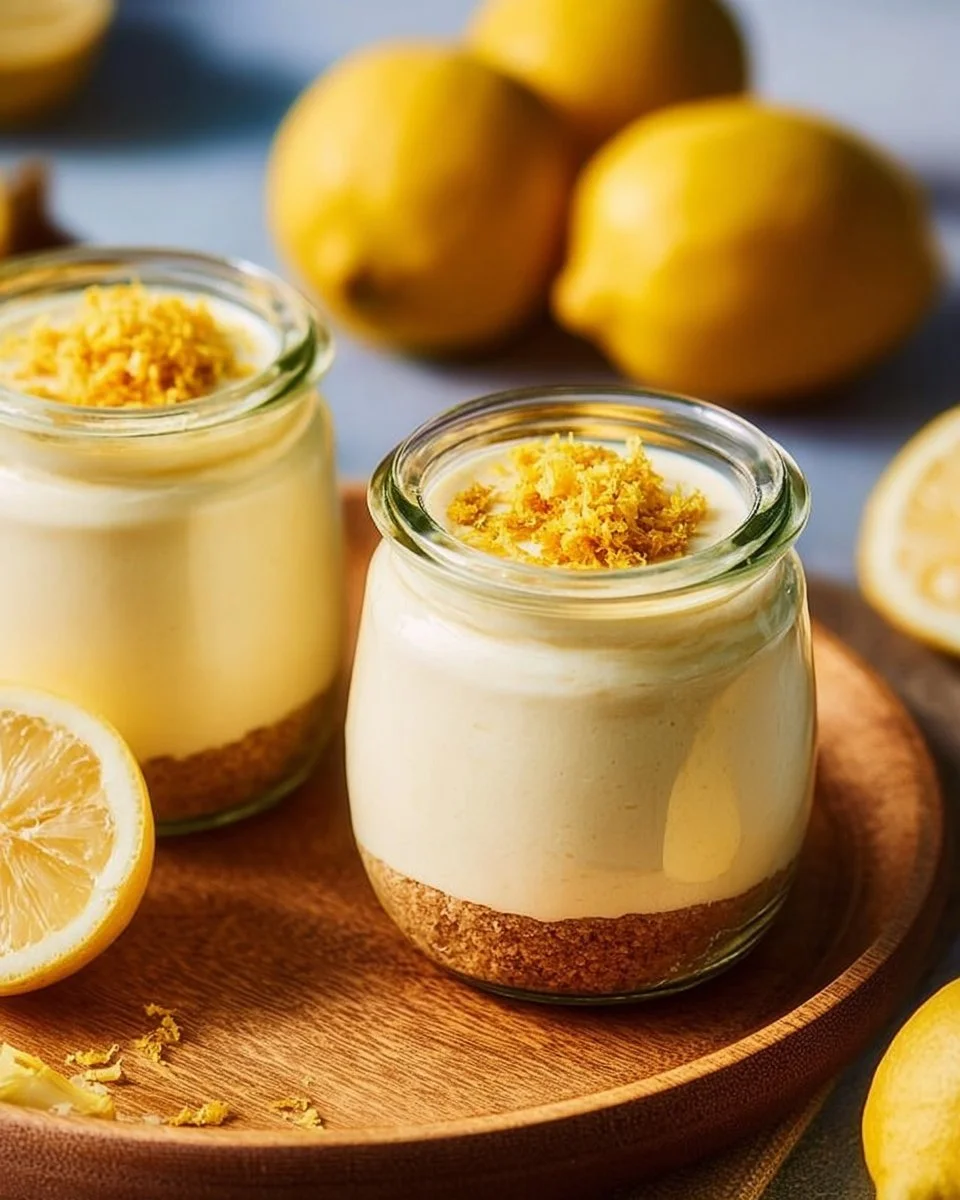 Mousse au Citron crémeuse et légère, un dessert rafraîchissant au citron