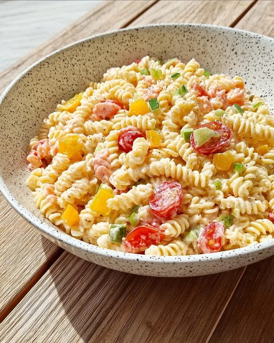 Assiette de Salade de Perles colorée avec des légumes frais et des perles de couscous