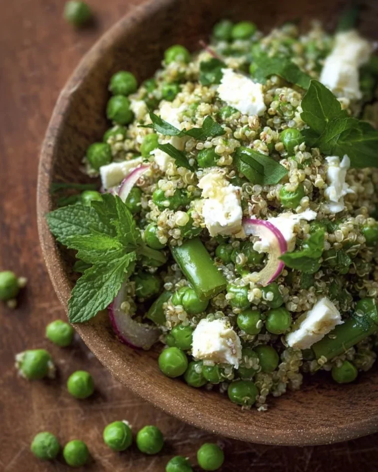 Salade de quinoa et feta garnie de légumes frais et d'herbes