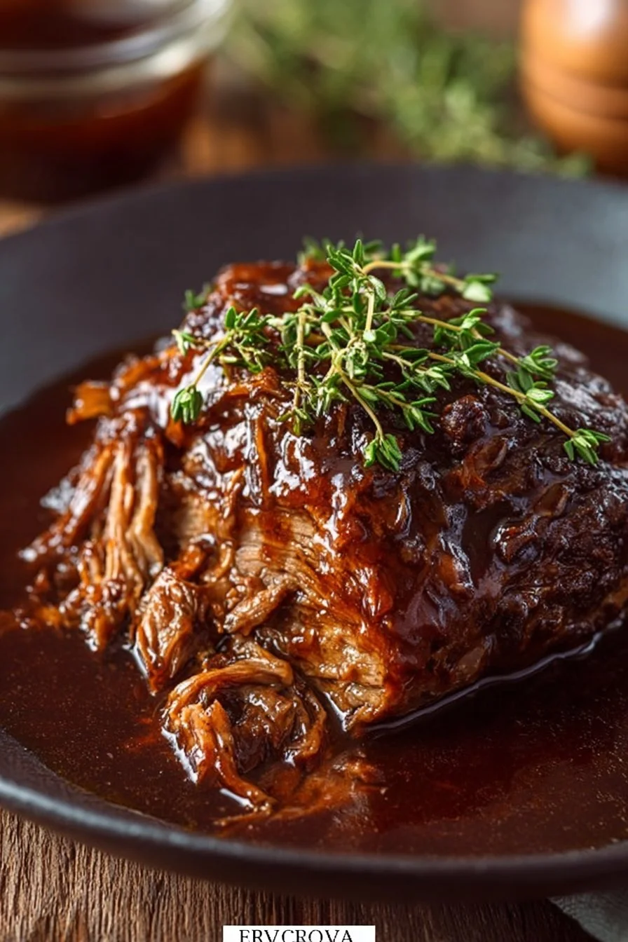 Cochon confit à la bière et au sirop d’érable, un plat savoureux et réconfortant