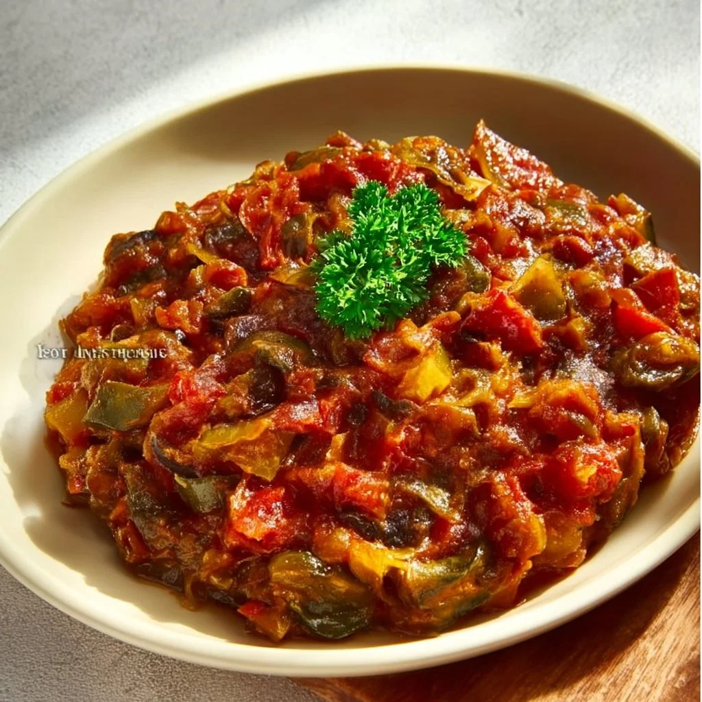 Plat de La Frita, un incontournable de la cuisine familiale, servi avec des légumes.