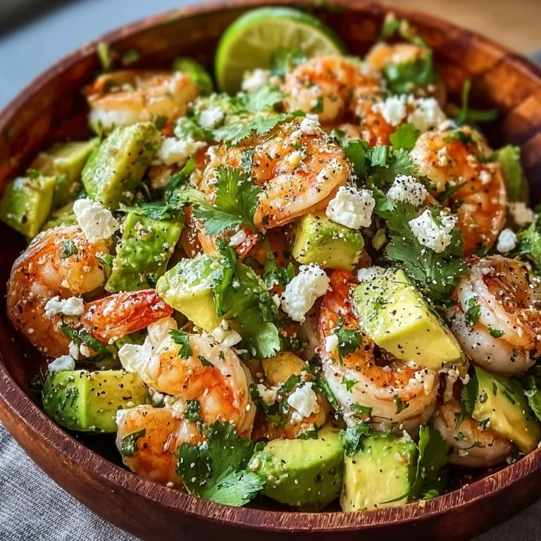 Salade légère d'avocat avec légumes frais et vinaigrette.