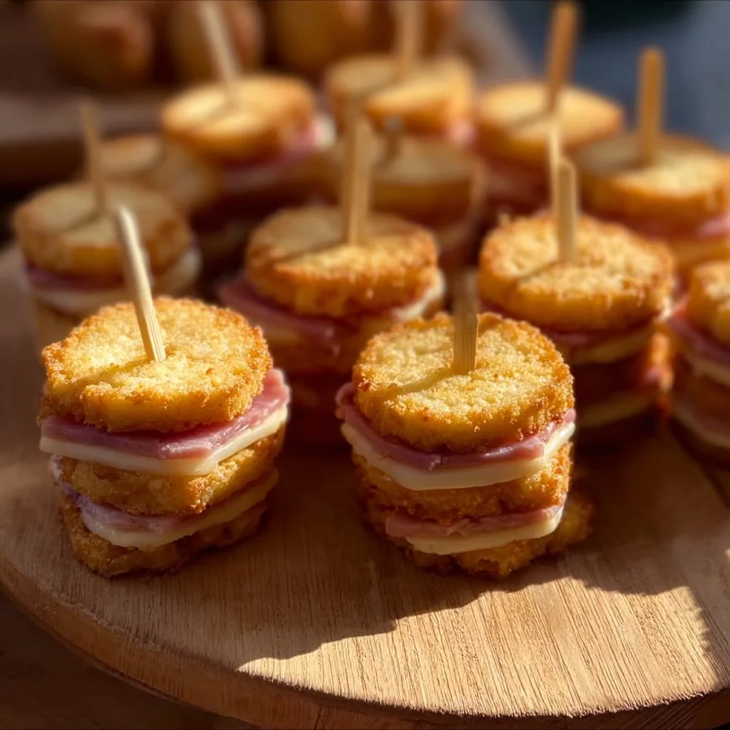 Mini croque apéro savoureux pour un apéritif réussi