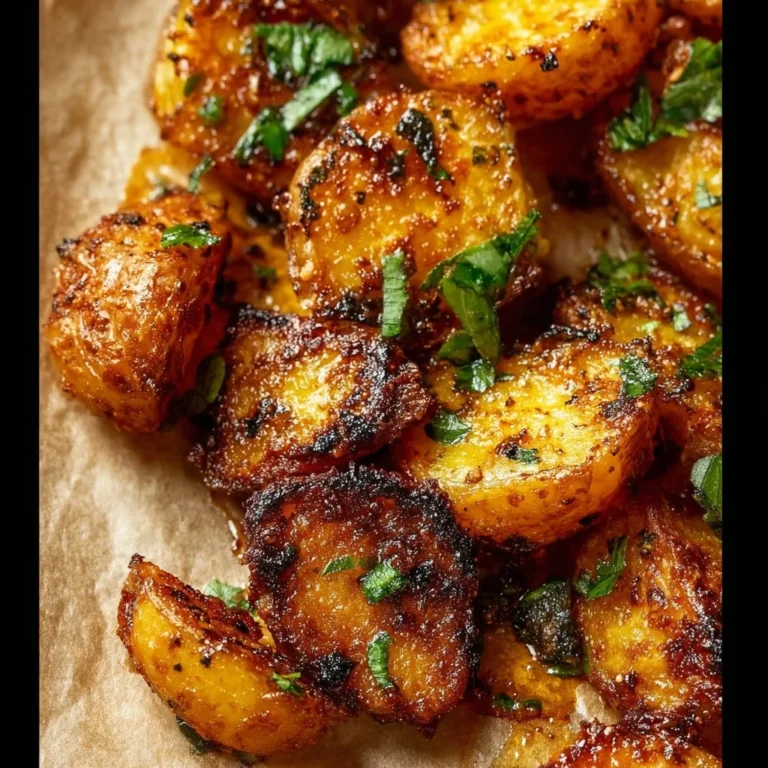 Pommes de terre rôties au four, croustillantes et savoureuses