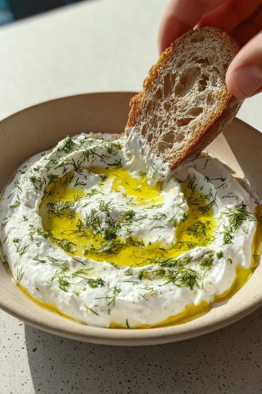 Tzatziki traditionnel, délicieuse mezze grecque à base de yaourt et de concombre