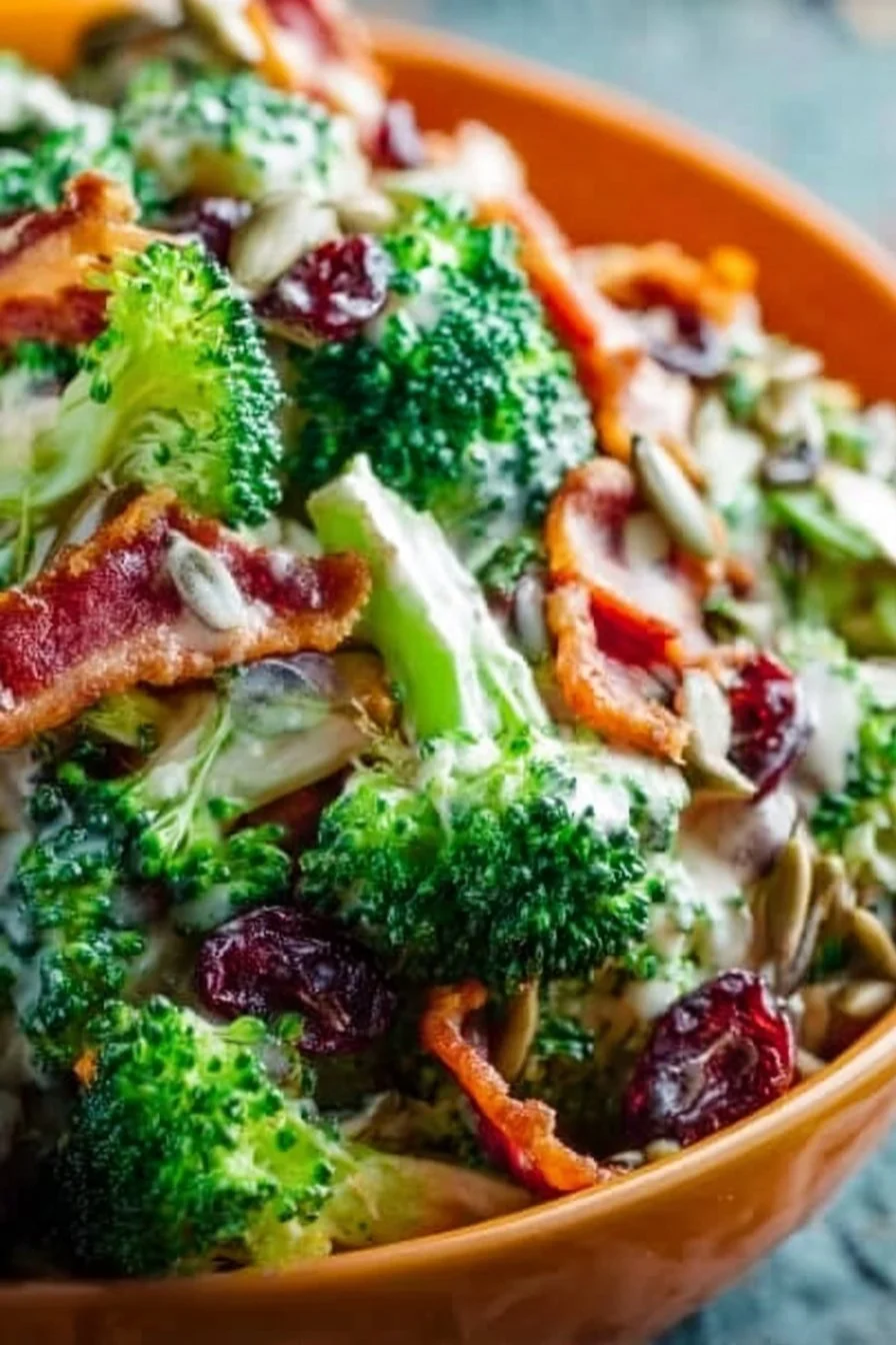Salade de brocoli au bacon recette