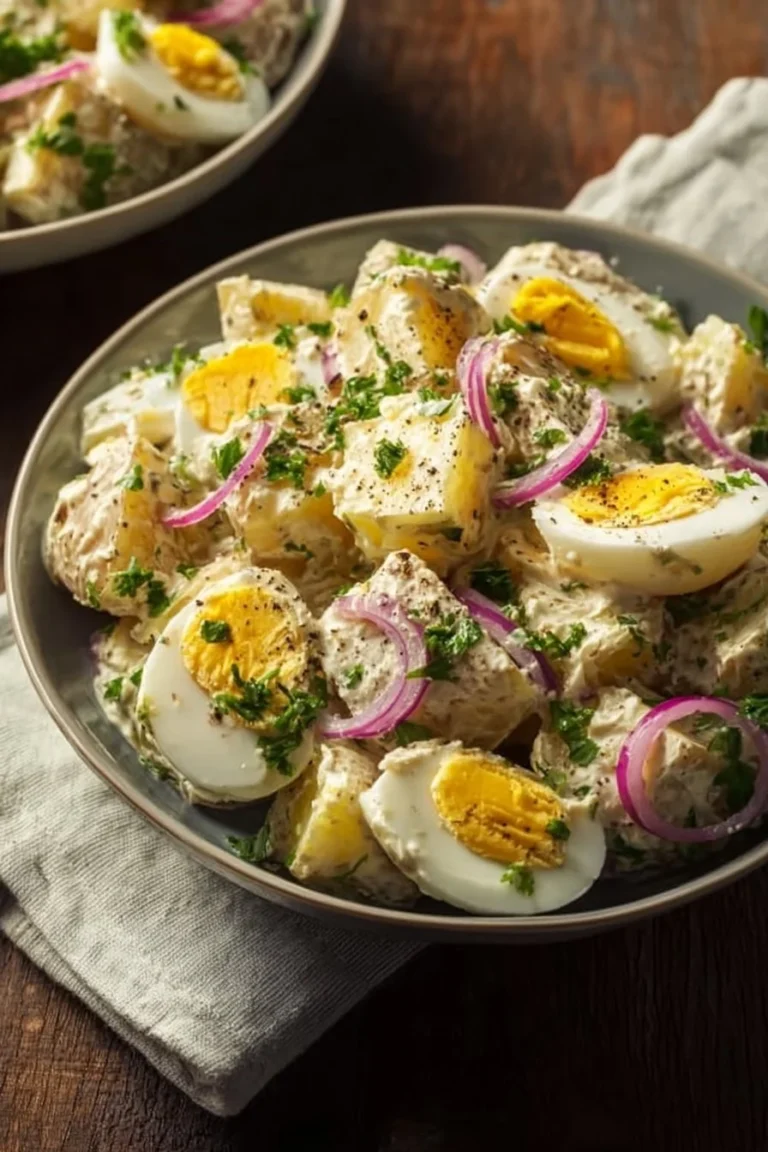 Recette de salade de pommes de terre traditionnelle comme chez grand-mère
