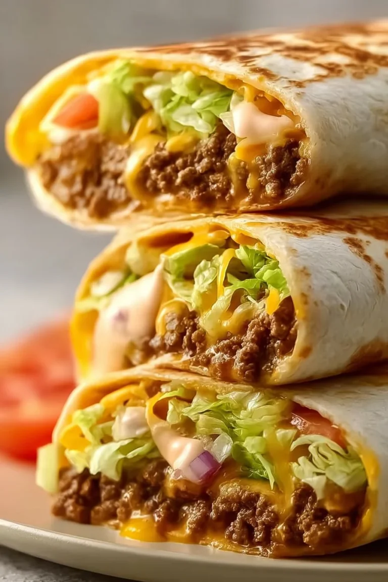 Wraps de Big Mac Maison, recette savoureuse pour les fans du célèbre burger.