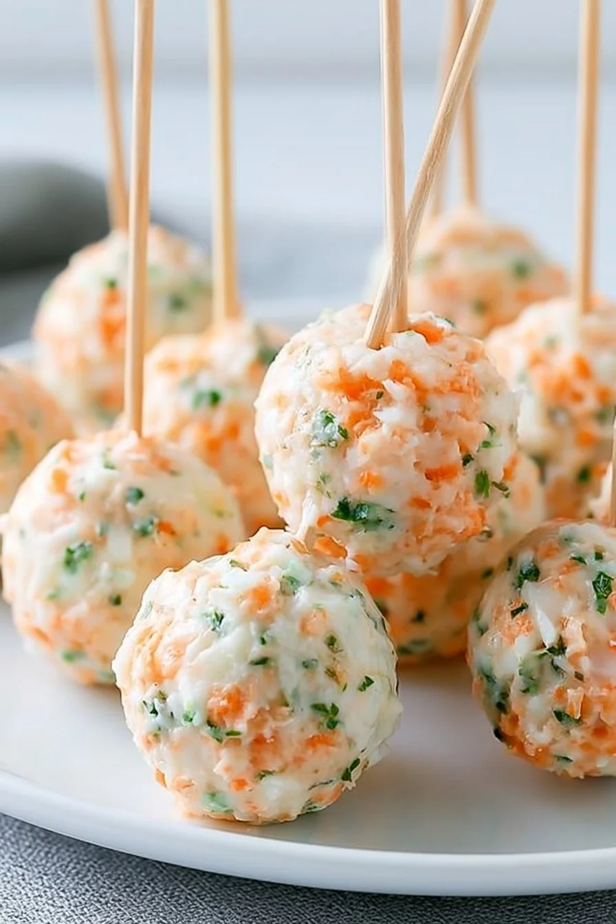 Bouchées au surimi et fromage frais