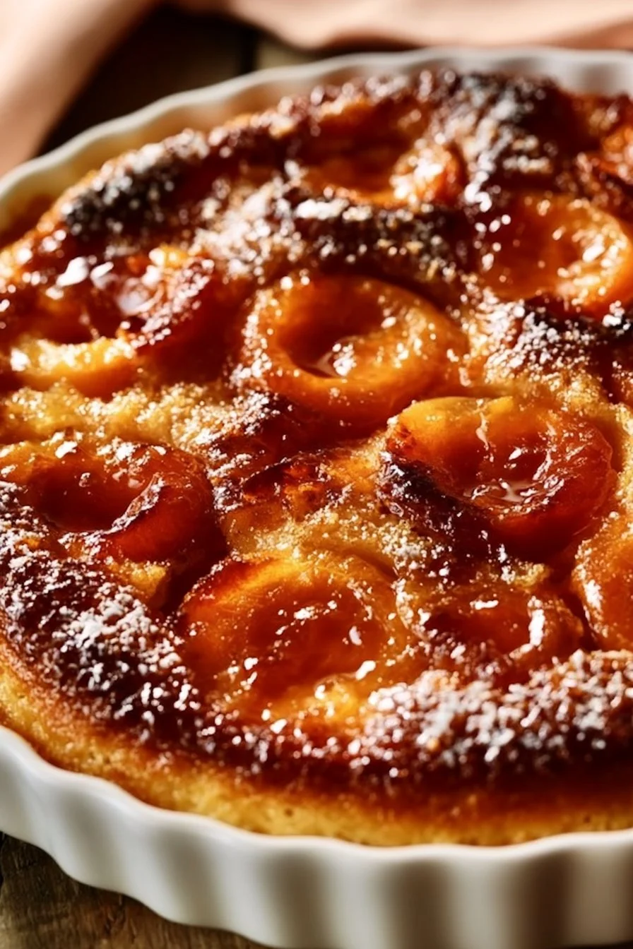 Clafoutis aux abricots ultra aérien facile
