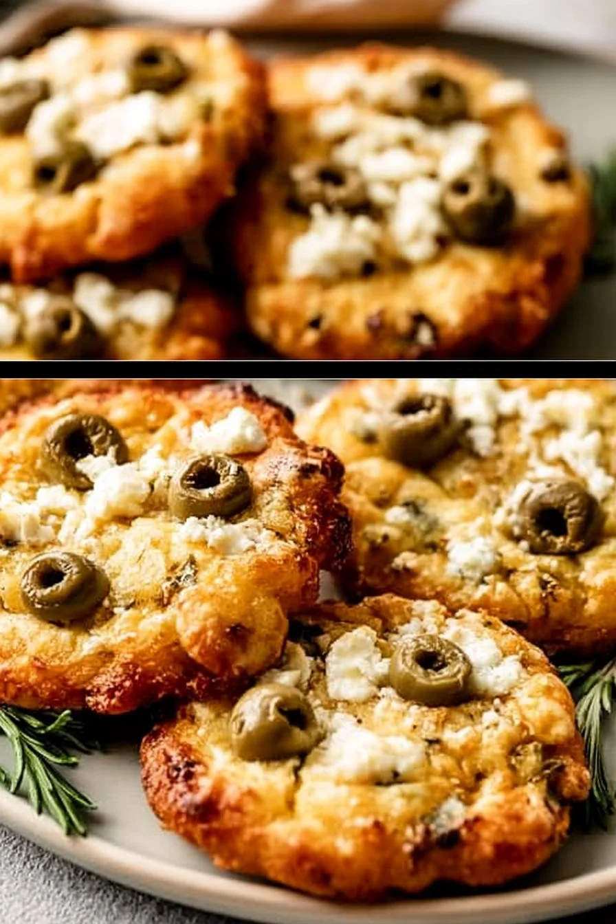 Cookies salés aux olives et à la feta, parfaits pour un apéritif