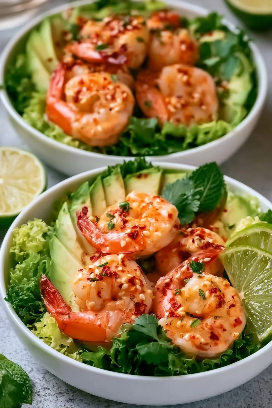Coupelles Fraîches aux Crevettes & Avocat - Recettes Chef