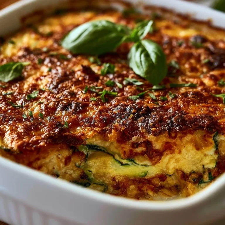 Gratin de courgettes au parmesan léger, plat savoureux et sain