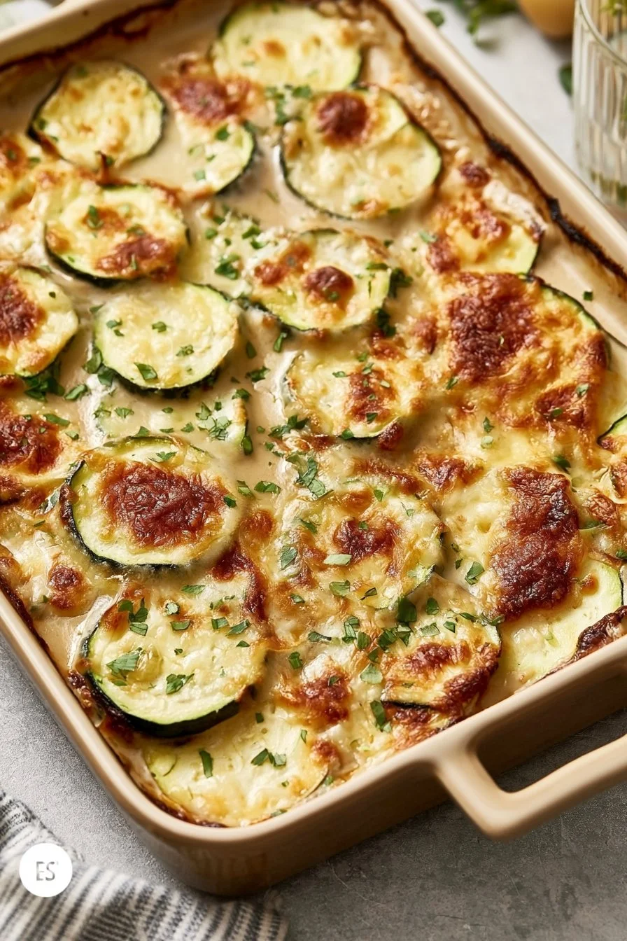 Gratin de courgettes minceur au Airfryer