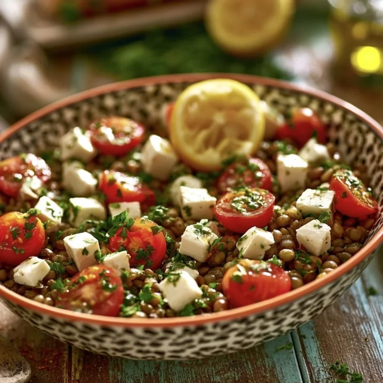 Salade déjeuner protéinée pour repas en été