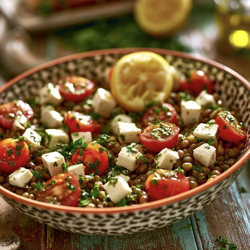 Idée plat protéiné | Salade pour le déjeuner, idée repas forte chaleur, recette salade