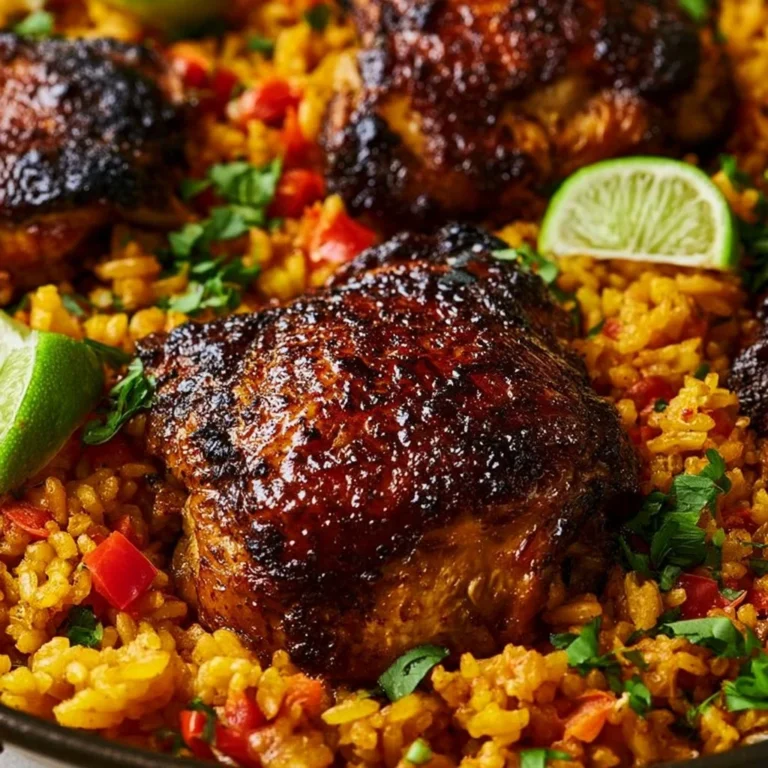 Recette de poulet et riz espagnols, plat savoureux et convivial à partager