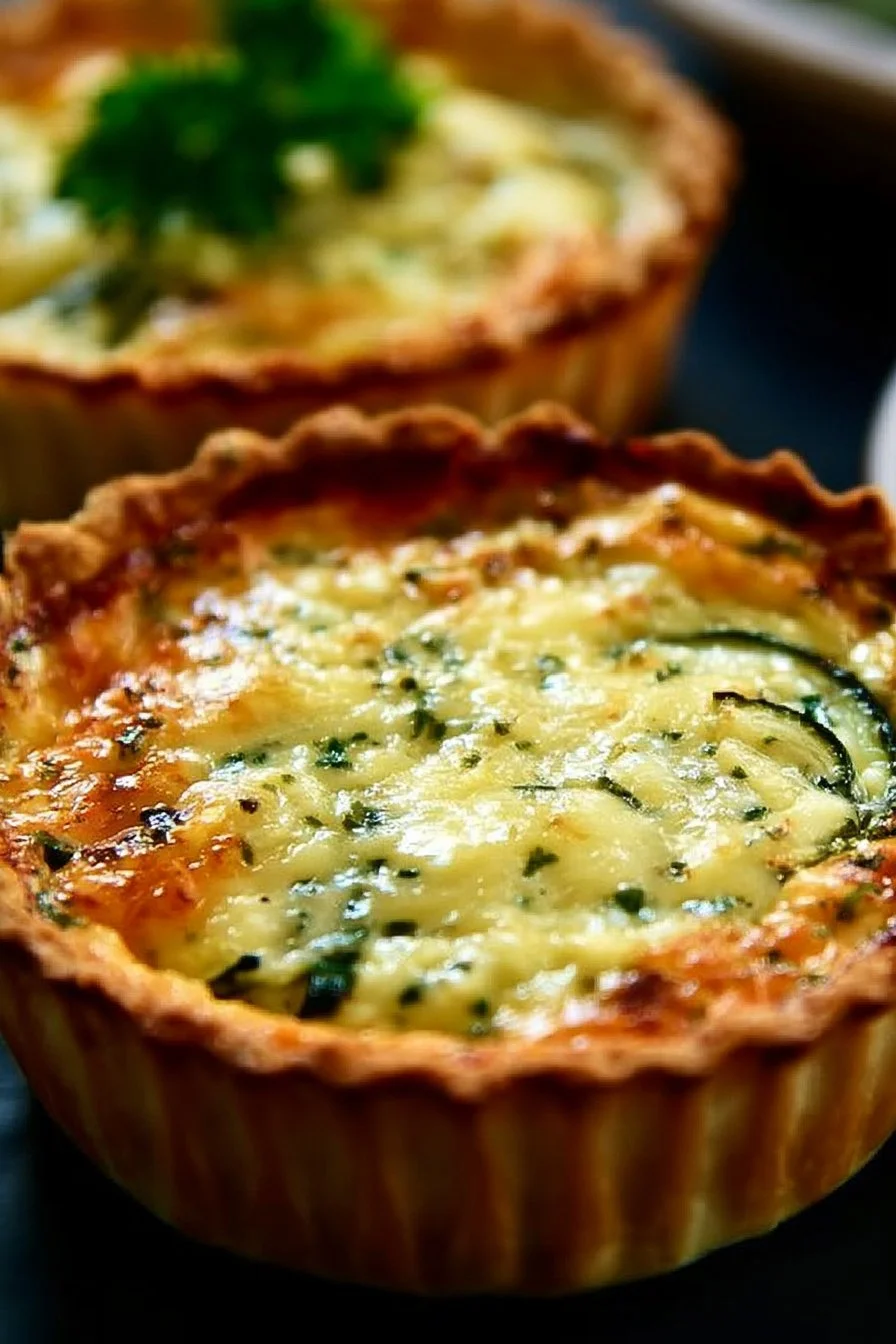 Quiche aux courgettes et au thon, plat savoureux et coloré