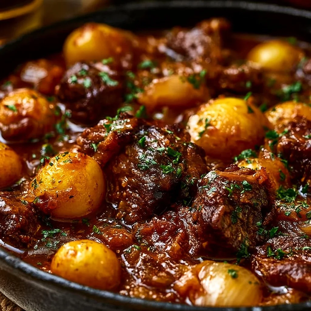 Ragoût de bœuf aux légumes d'hiver