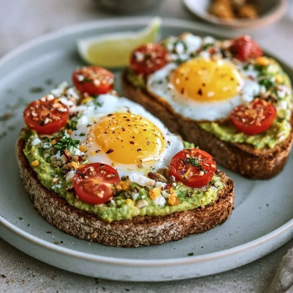 Recettes saines d'œufs avec tomates | Idées de recettes saines pour le déjeuner, idées de petit-déjeuner avec des œufs sur toast et tomates, cuisine soul food.