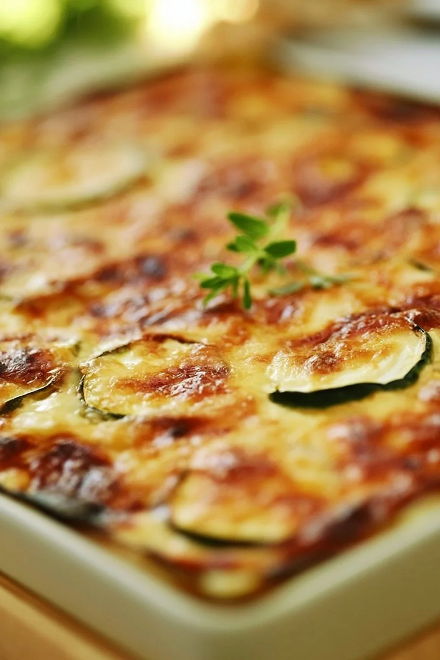 Scarpaccia de courgette au parmesan, recette italienne savoureuse
