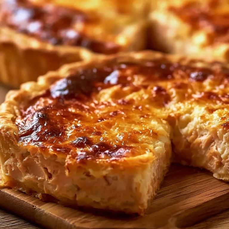 Recette de tarte au thon garnie de légumes frais et d'épices