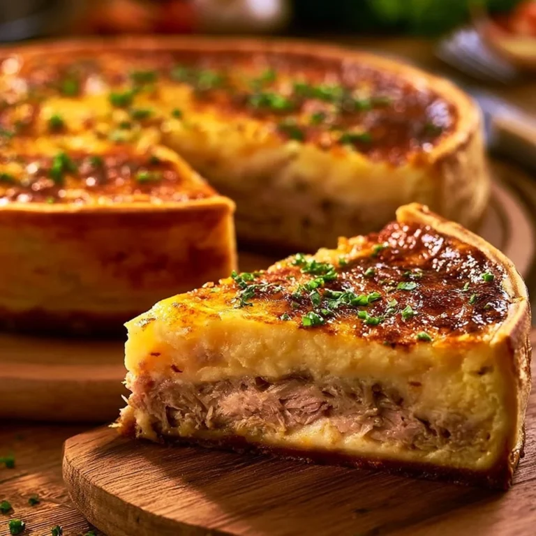 Quiche au thon avec moutarde, un plat savoureux et facile à préparer