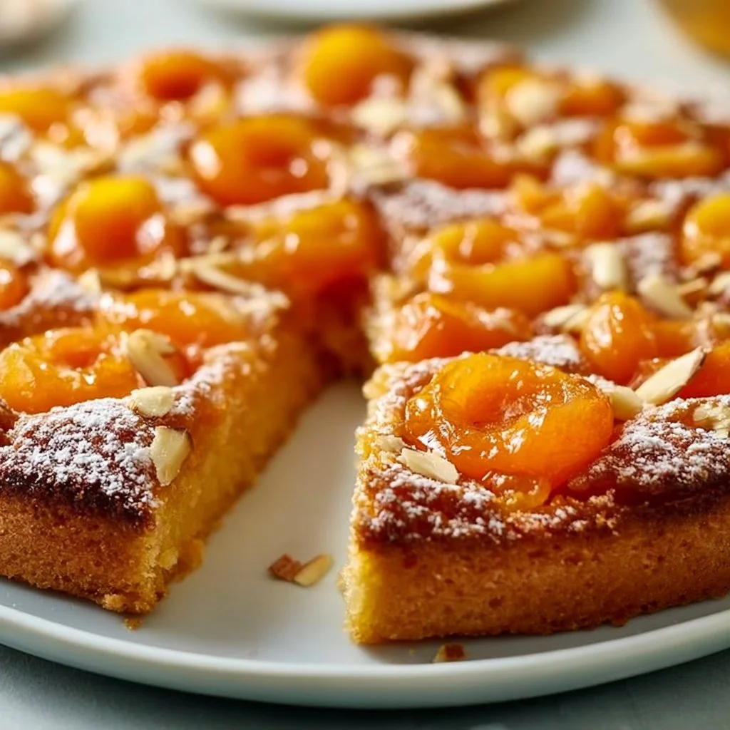 Tarte aux Abricots Facile garnie d'abricots frais et de pâte croquante