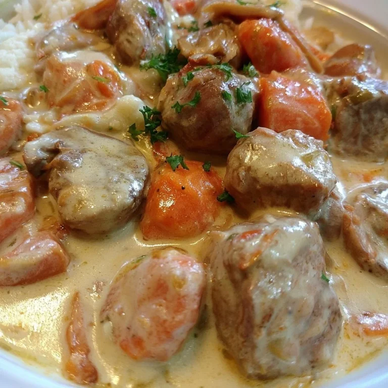 Blanquette de veau à l'ancienne de Paul Bocuse, plat français traditionnel.