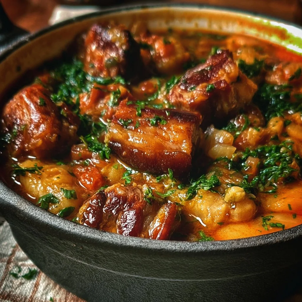Cassoeula, plat traditionnel italien à base de viande et chou