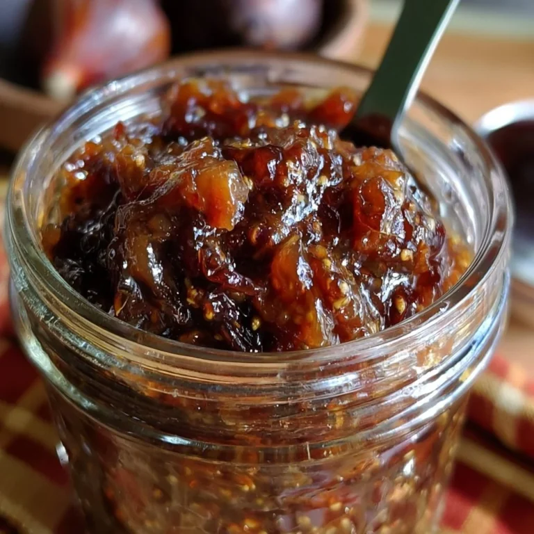 Chutney de figues fait maison pour accompagner vos plats