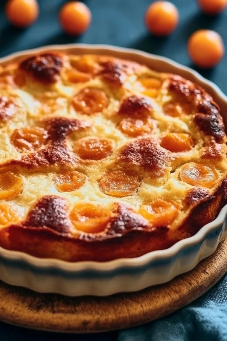 Clafoutis moelleux aux mirabelles, un dessert français délicieux