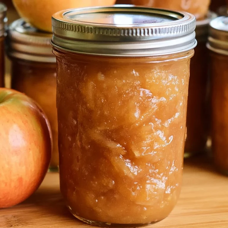 Recette de compote de pommes maison classique pour la mise en conserve